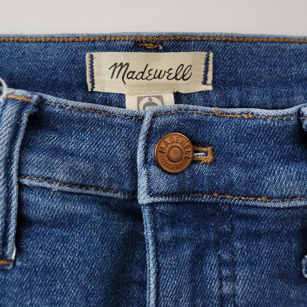 Madewell High-Rise Skinny Blue Jeans